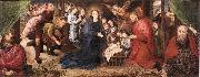 GOES, Hugo van der Adoration of the Shepherds sg oil painting